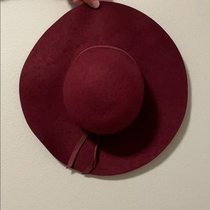 Cranberry hat